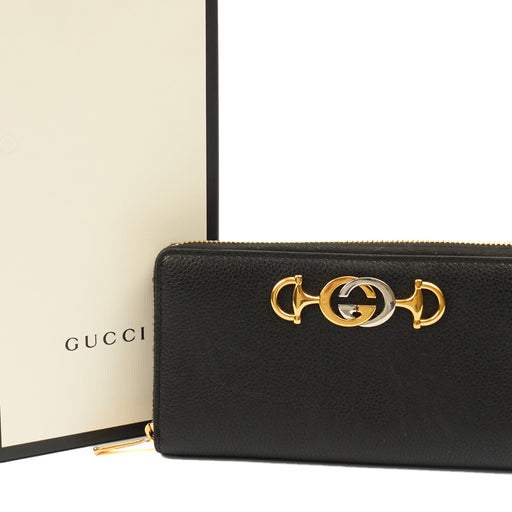 Picture of Gucci Clutch Zumi Card Case Wallet in Black, Leather