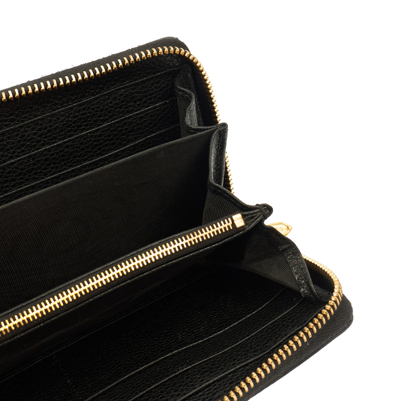 Picture of Gucci Clutch Zumi Card Case Wallet in Black, Leather