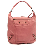 Picture of Balenciaga Shoulder Bag Classic Day Hobo in Pink, Leather