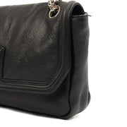 Picture of Chanel Shoulder Bag Accordian Flap Bag in Black, Leather