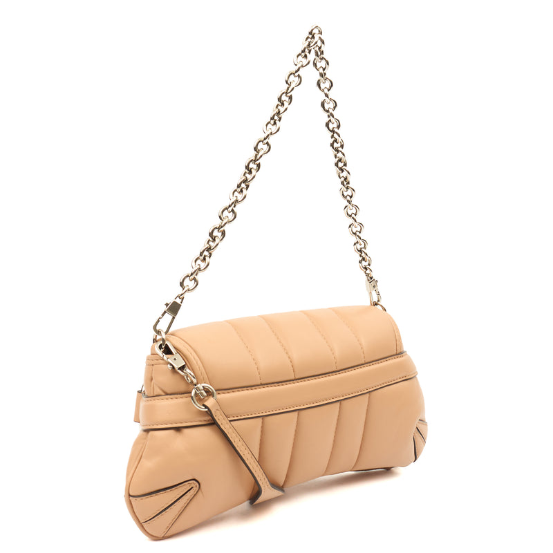 Picture of Gucci Shoulder Bag 1955 Horsebit Shoulder Bag in Pink Sand, invalid