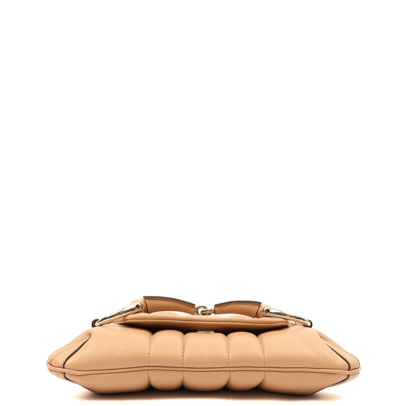 Picture of Gucci Shoulder Bag 1955 Horsebit Shoulder Bag in Pink Sand, invalid