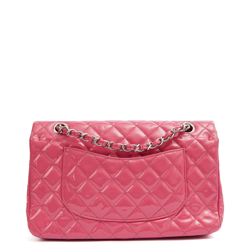 Picture of Chanel Shoulder Bag Classic Double Flap - Medium in Pink, Patent Leather