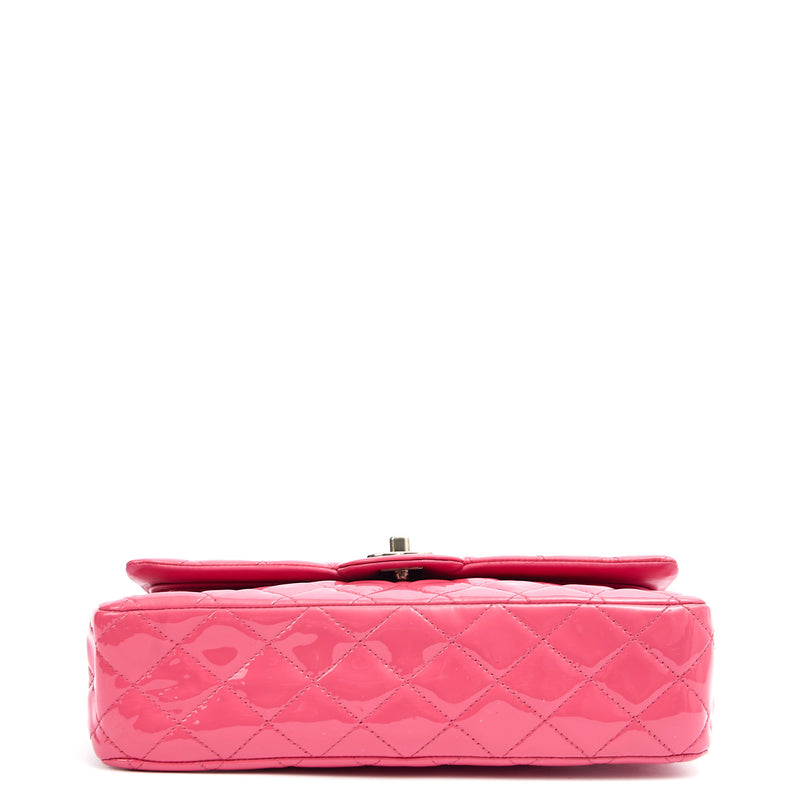 Picture of Chanel Shoulder Bag Classic Double Flap - Medium in Pink, Patent Leather