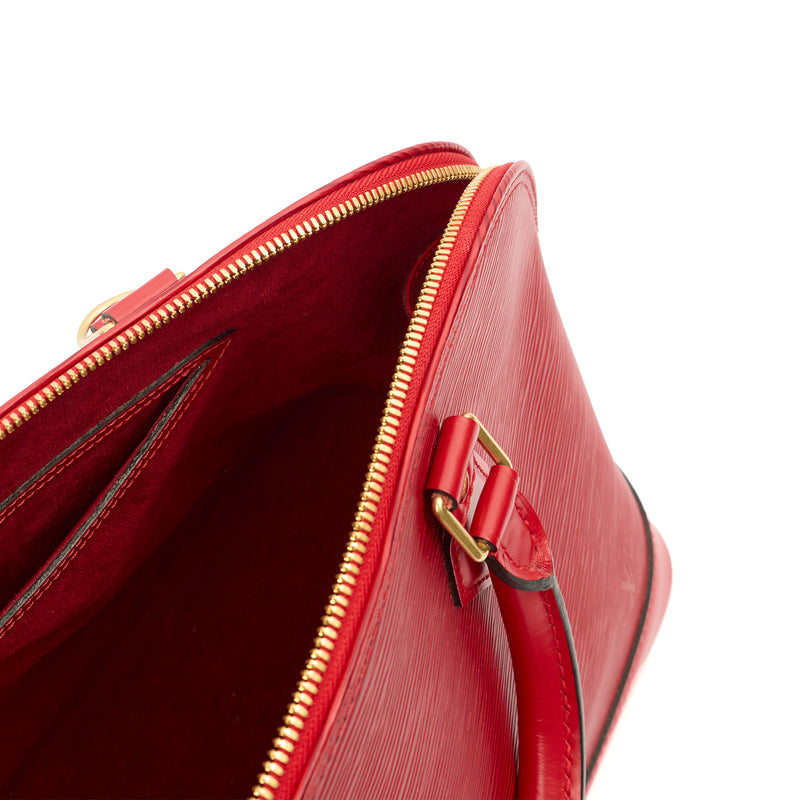 Picture of Louis Vuitton Tote Alma MM in Red, Epi Leather