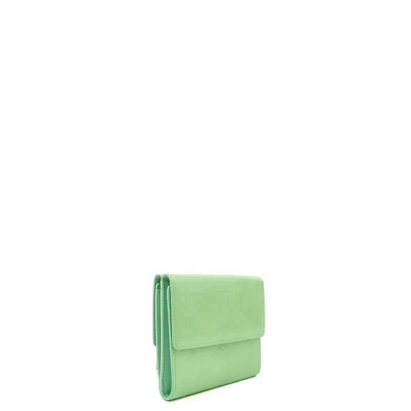 Picture of Louis Vuitton Wallet Wallet in Green, Patent Leather