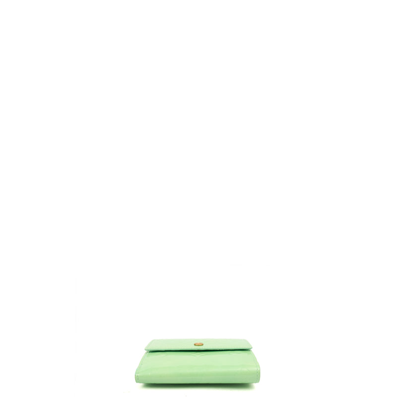 Picture of Louis Vuitton Wallet Wallet in Green, Patent Leather