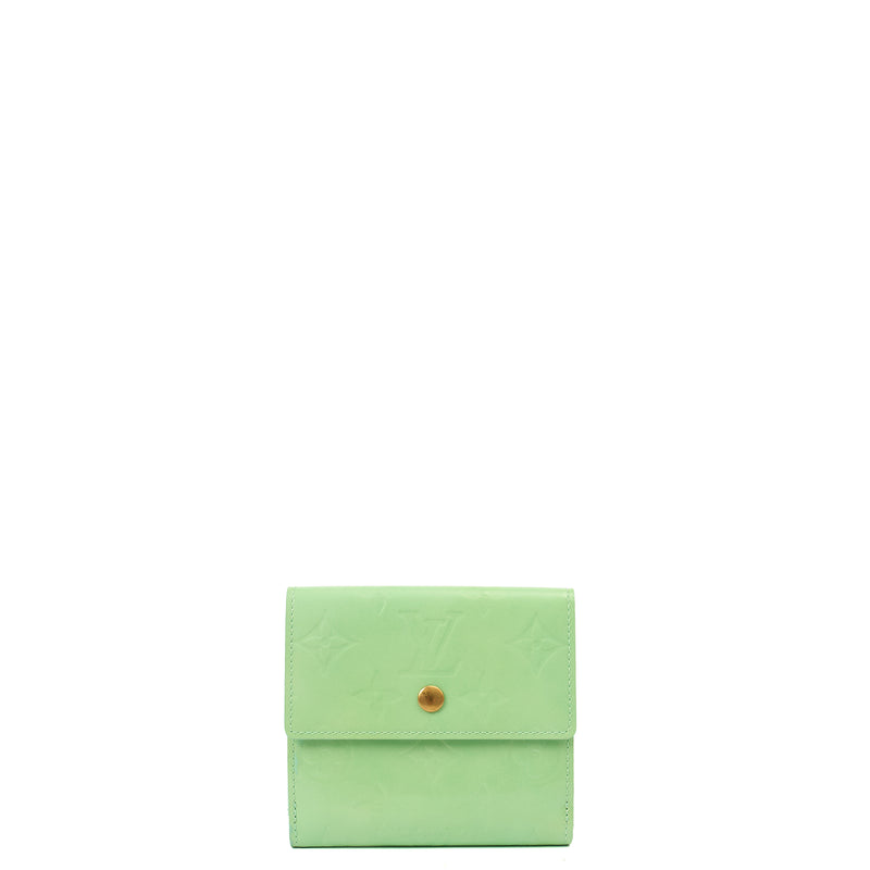 Picture of Louis Vuitton Wallet Wallet in Green, Patent Leather