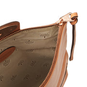 Picture of Mulberry Clutch Postman's Lock Clutch in Orange, Calfskin Leather