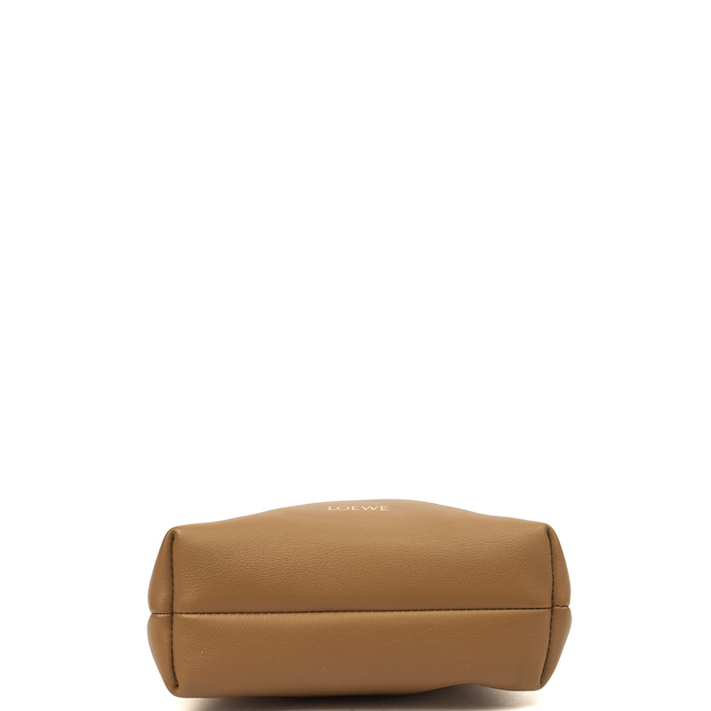 Picture of Loewe Cross Body T Pouch in Brown, Leather