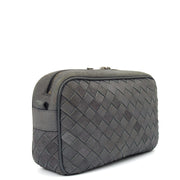 Picture of Bottega Veneta Cross Body Cross Body in Grey, Suede