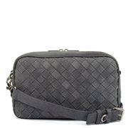 Picture of Bottega Veneta Cross Body Cross Body in Grey, Suede