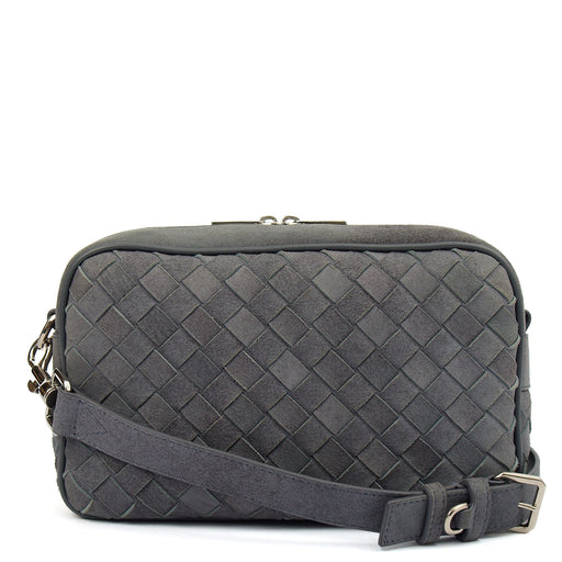 Picture of Bottega Veneta Cross Body Cross Body in Grey, Suede