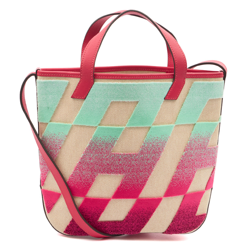 Picture of Hermes Tote Clic-H 21 Bag in Multi, Canvas