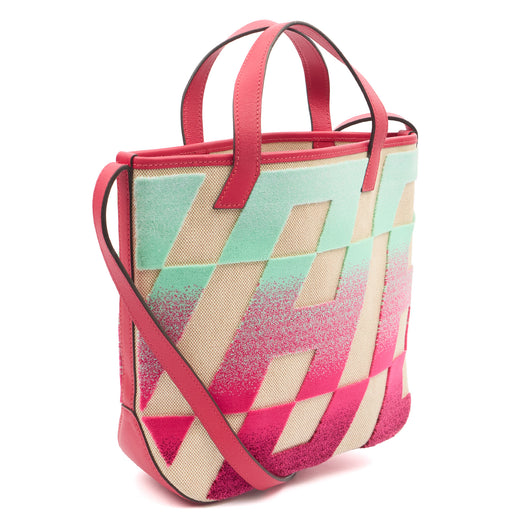 Picture of Hermes Tote Clic-H 21 Bag in Multi, Canvas