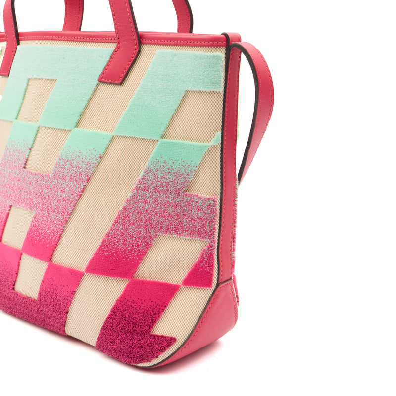 Picture of Hermes Tote Clic-H 21 Bag in Multi, Canvas