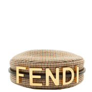 Picture of Fendi Mini Bag Fendigraphy - Nano in Brown, Fabric