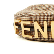 Picture of Fendi Mini Bag Fendigraphy - Nano in Brown, Fabric