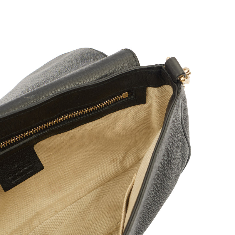 Picture of Gucci Cross Body Soho Chain Shoulder Bag in Black, Leather