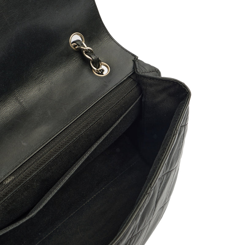 Picture of Chanel Shoulder Bag Classic Single Flap - Jumbo in Black, Lambskin Leather