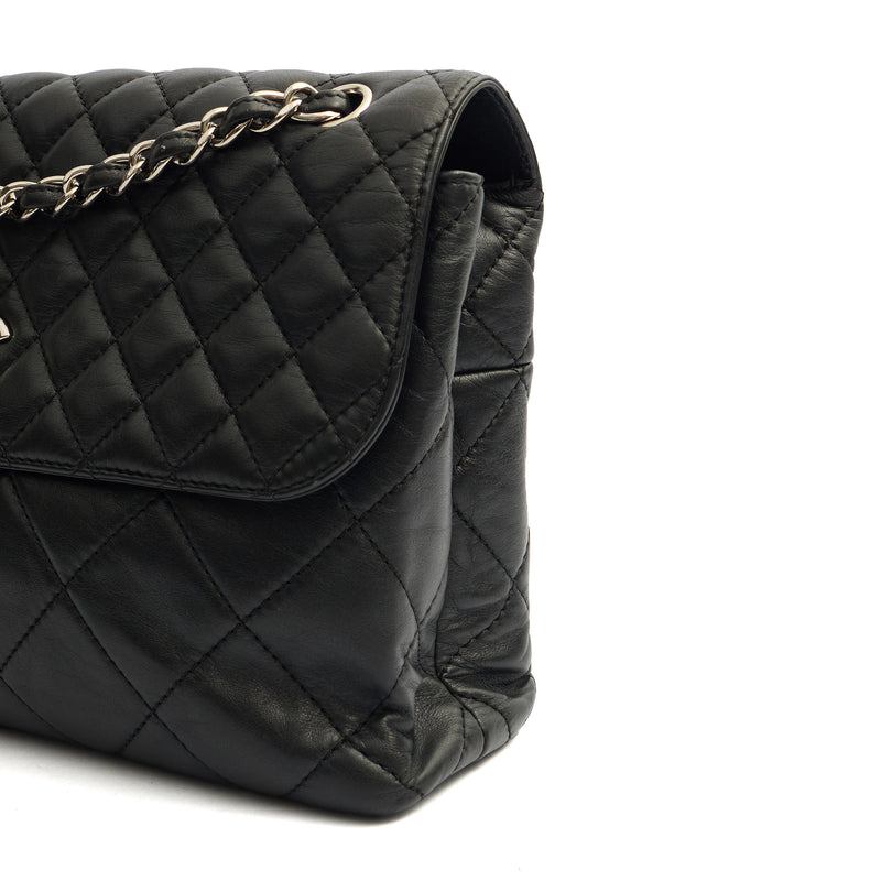 Picture of Chanel Shoulder Bag Classic Single Flap - Jumbo in Black, Lambskin Leather