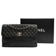 Picture of Chanel Shoulder Bag Classic Single Flap - Jumbo in Black, Lambskin Leather