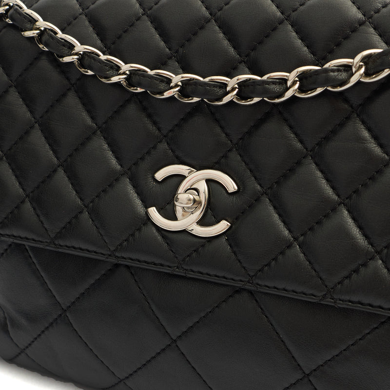 Picture of Chanel Shoulder Bag Classic Single Flap - Jumbo in Black, Lambskin Leather