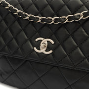 Picture of Chanel Shoulder Bag Classic Single Flap - Jumbo in Black, Lambskin Leather