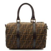 Picture of Fendi Tote Boston in Zucca FF, Canvas