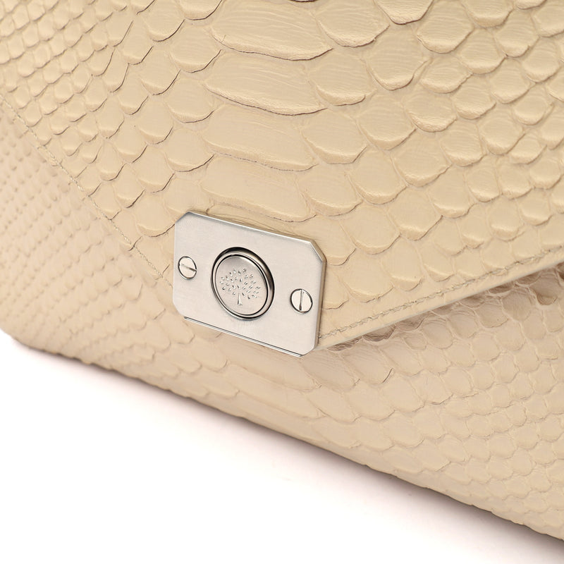 Picture of Mulberry Cross Body Delphie Reversible  in Neutral, Python Leather