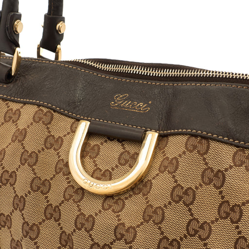 Picture of Gucci Tote Abbey Tote in GG Supreme, Fabric