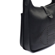 Picture of Hermes Cross Body Evelyne 29 in Black, Clemence Leather