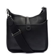 Picture of Hermes Cross Body Evelyne 29 in Black, Clemence Leather