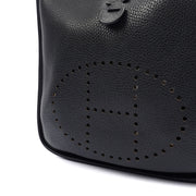 Picture of Hermes Cross Body Evelyne 29 in Black, Clemence Leather