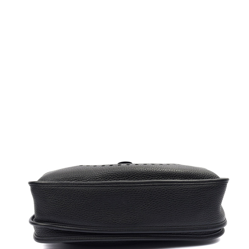 Picture of Hermes Cross Body Evelyne 29 in Black, Clemence Leather