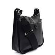 Picture of Hermes Cross Body Evelyne 29 in Black, Clemence Leather