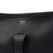 Picture of Hermes Cross Body Evelyne 29 in Black, Clemence Leather