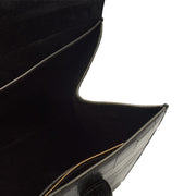 Picture of Mulberry Tote Bayswater with Strap in Black, Exotic Effect Leather