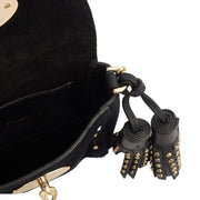 Picture of Mulberry Mini Bag Lily - Mini  in Navy, Suede