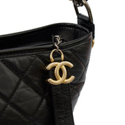 Picture of Chanel Tote Gabrielle Hobo - Large in Black, Calfskin Leather