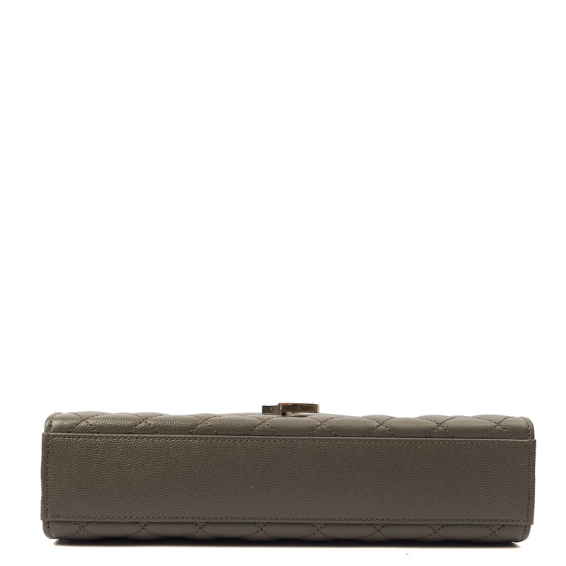 Picture of Saint Laurent Cross Body Envelope - Medium in Black, Leather