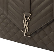 Picture of Saint Laurent Cross Body Envelope - Medium in Black, Leather