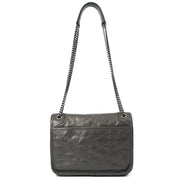 Picture of Saint Laurent Cross Body Niki- Baby in Grey, Leather
