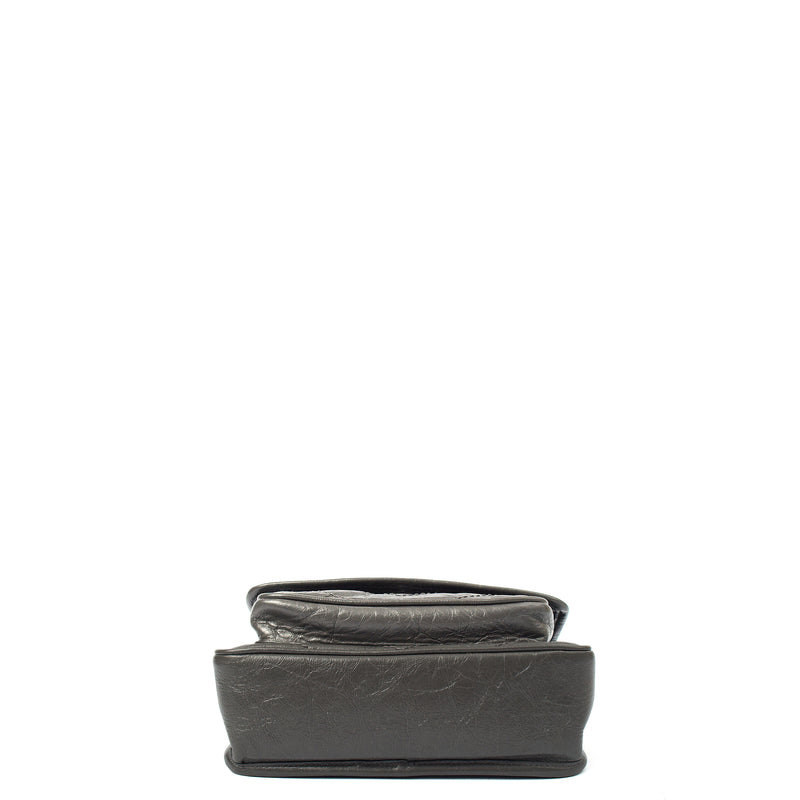 Picture of Saint Laurent Cross Body Niki- Baby in Grey, Leather