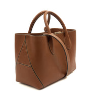 Picture of Aspinal of London Tote London Tote - Midi in Brown, Leather
