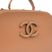 Picture of Chanel Cross Body Vanity Case in Brown, Leather
