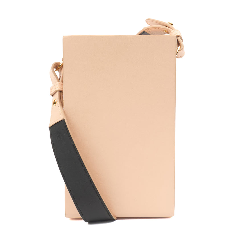 Picture of Fendi Cross Body Vertical Box Bag in Pink, Leather