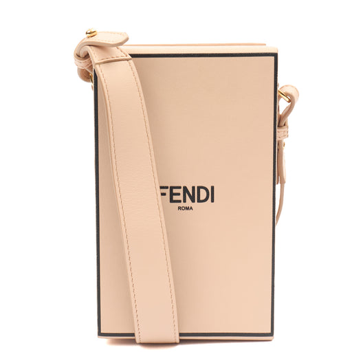Picture of Fendi Cross Body Vertical Box Bag in Pink, Leather