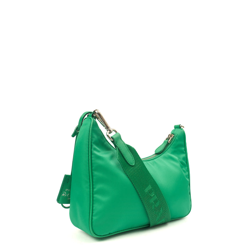 Picture of Prada Cross Body Re-Edition 2000 Shoulder Bag in Green, Nylon