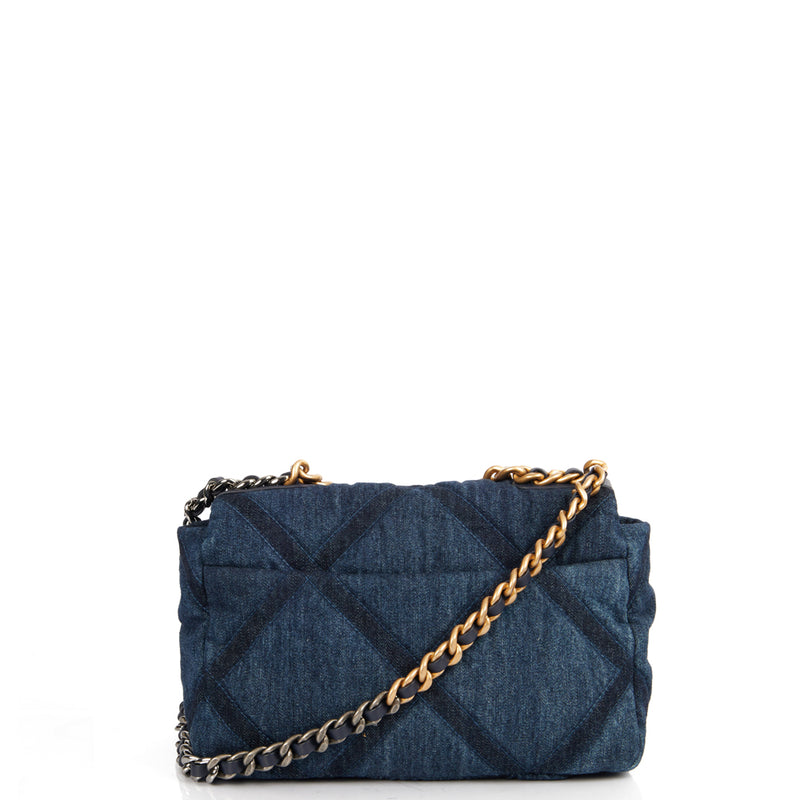 Picture of Chanel Shoulder Bag Chanel 19 in Navy, Fabric